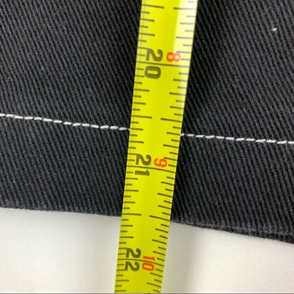 STYLE Mafia Black Denim Skirt size Medium - Picture 6 of 7